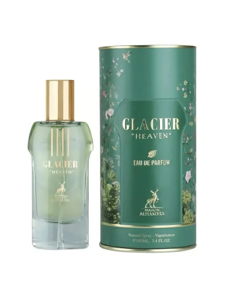 Maison Alhambra Glacier Heaven Eau de Parfum Spray for Unisex 3.4 oz/100ml - New