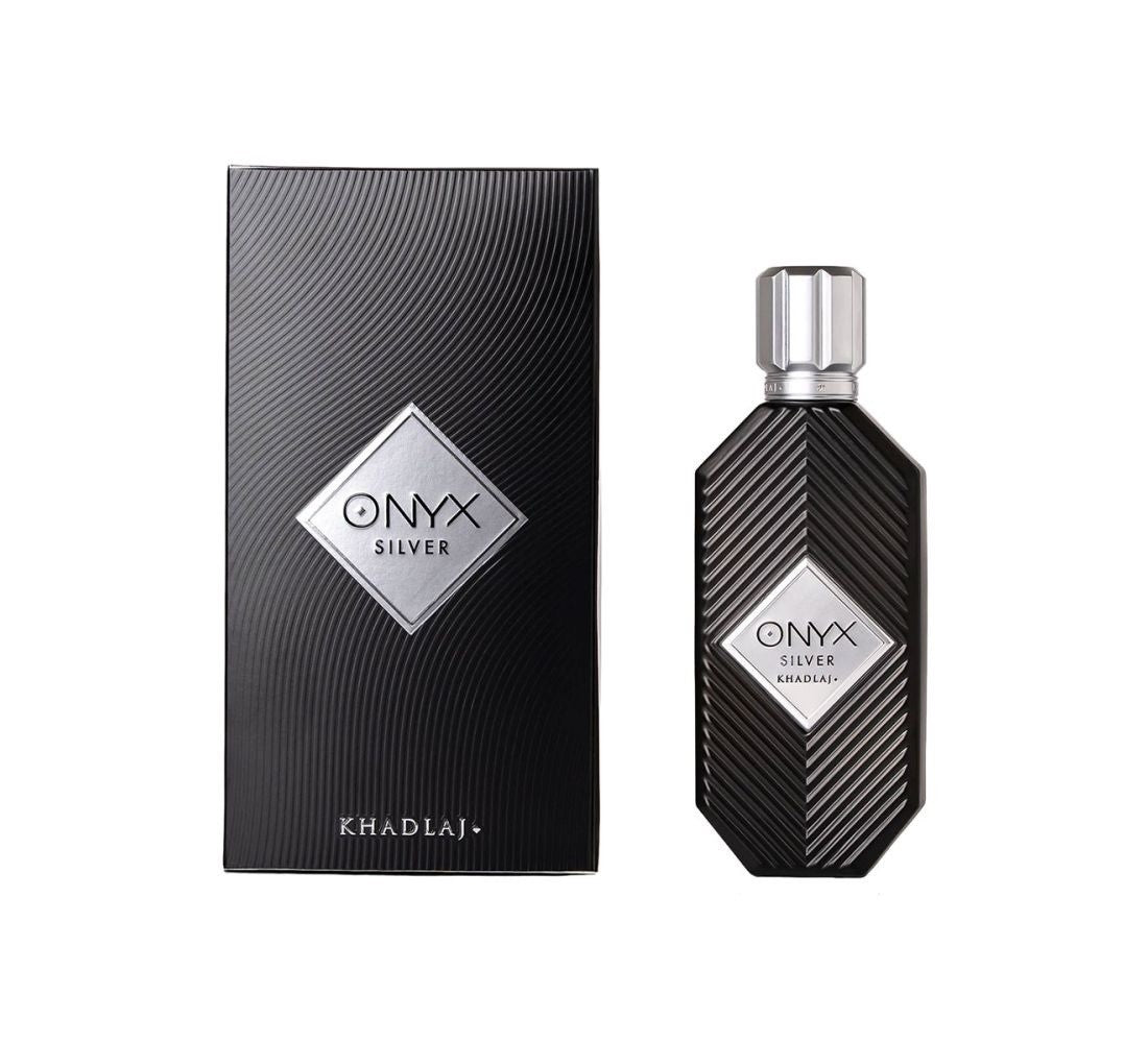 Onyx Silver by Khadlaj Eau De Parfum 3.4 oz Spray New