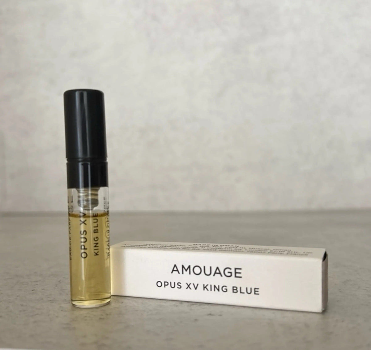 Amouage Opus XV King Blue Eau de Parfum EDP Sample Spray 2ml
