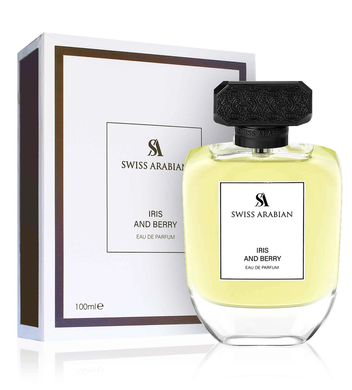 Swiss Arabian Iris and Berry by Swiss Arabian Eau De Parfum Spray 3.4 oz
