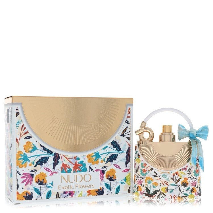 Fragrance World Nudo Exotic Flowers Eau De Parfum Spray 3.4oz/100ml Women Floral